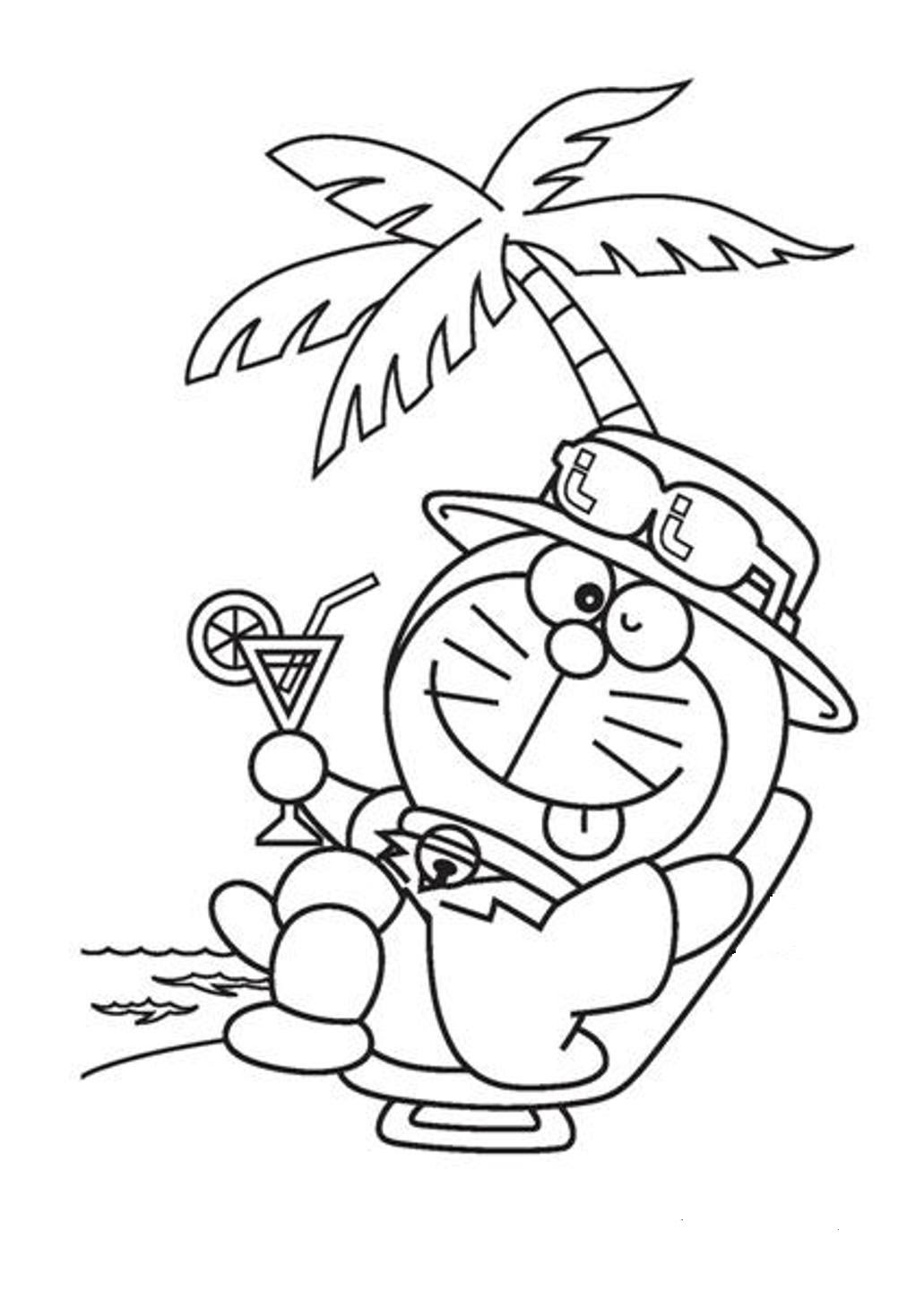 Doraemon Coloring Pages to download and print for free