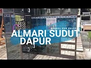 Terlengkap Almari Alumunium Sudut Dapur, Paling Baru!