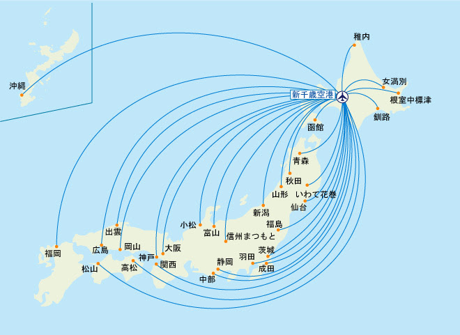 空路 アクセス 恵庭市工業団地