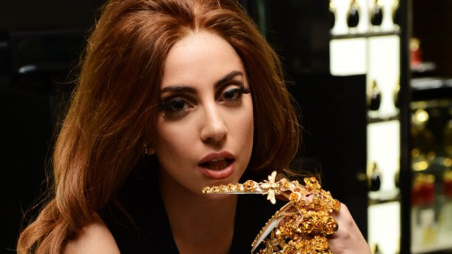 Lady Gaga Spotted Wheeling Around Michigan Avenue
