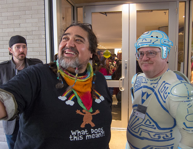 Double Rainbow Guy & Tron Guy