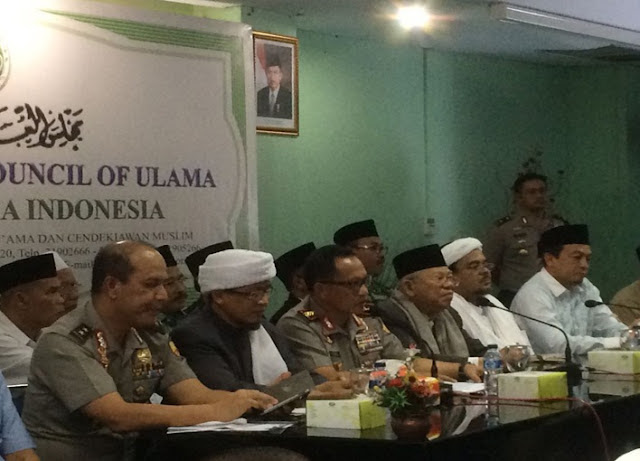 Konferensi Pers Kapolri dan GNPF-MUI