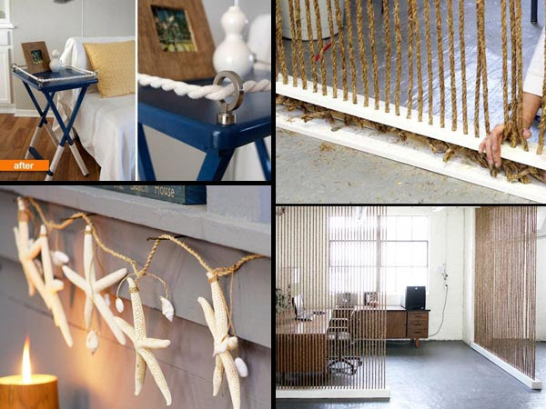 34 Fantastic DIY Home Decor Ideas With Rope