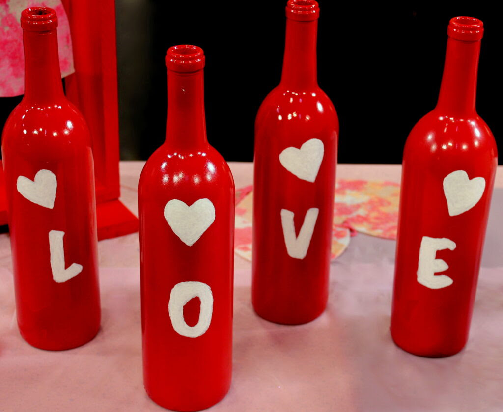 Wine Bottle DIY - The Effortless Girl DIY