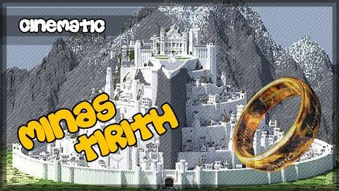 Minas Tirith Lord Of The Rings Map 9minecraft Net