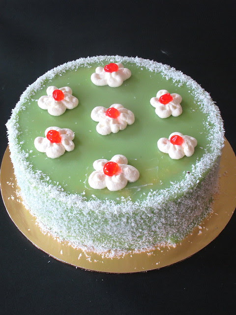 Pandan Layer Cake