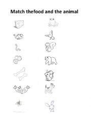  what do animals eat worksheets