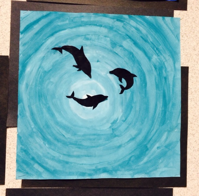 ks2 shading and Hues Acrylic Art Project Circle Shade, Dolphin Tint