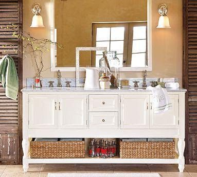 Newport Double Sink Console | Pottery Barn