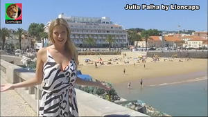 Julia Palha sensual no programa Selfie