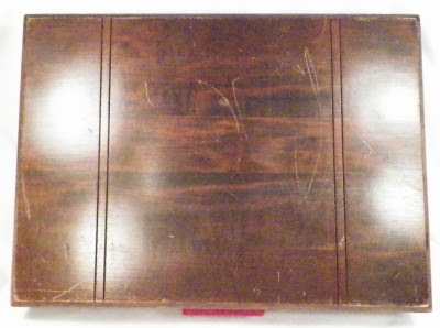 Vintage Wooden Flatware Storage Box Silverware Chest Art Deco ...