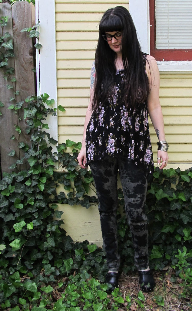 Roses and Tie Dye