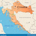 Croacia Mapa - Mapa De Croacia / Se encuentra en las coordenadas de 46° de latitud norte y 105° de longitud este.