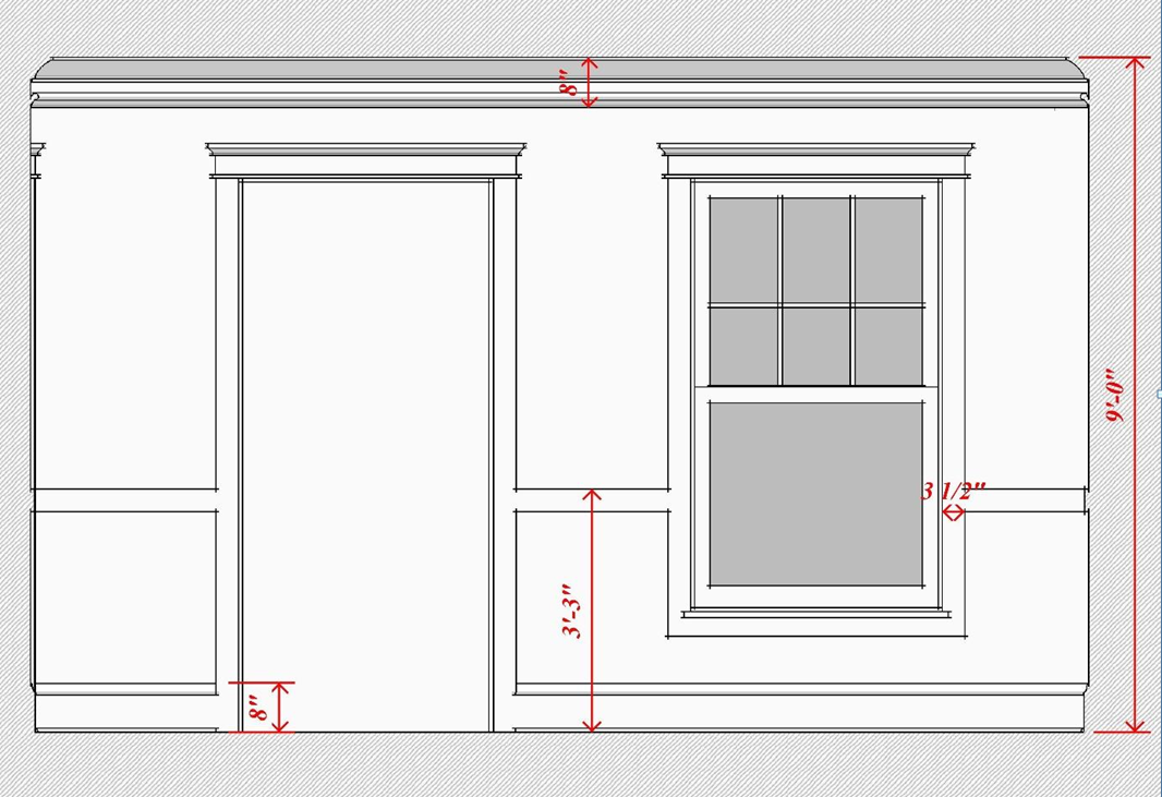 Chair Rail Height - How to Install a Chair Rail - Here's how to determine the correct height.