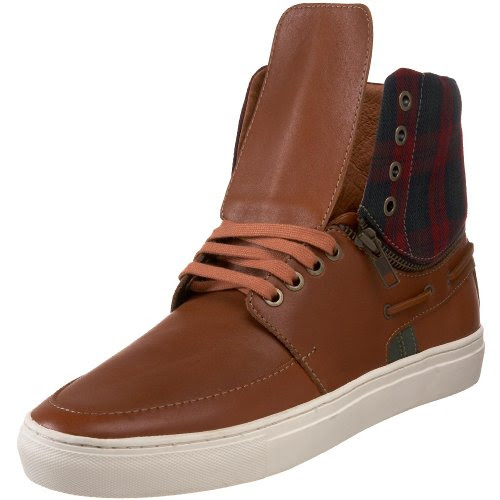 Creative Recreation Men's Capri High-Top Sneaker,Rust/Flannel,11 M US