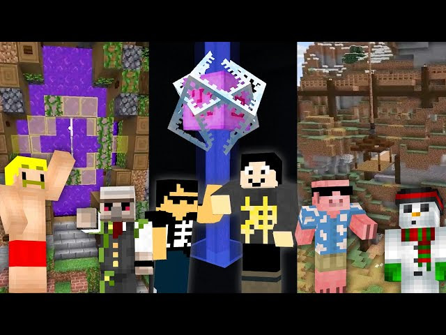 ロマン建築選手権 かっこいい秘密基地を作れるのはどのチーム マイクラ マインクラフト 動画まとめ