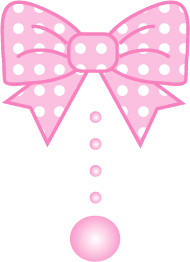 可愛いハートとリボンのイラスト 無料イラスト 姫系な素材