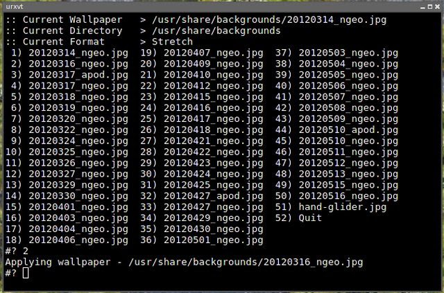 Terminal Wallpaper Changer Old Puppy Linux Discussion Forum
