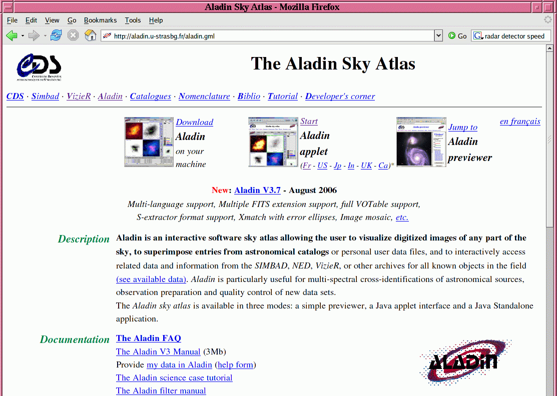 Using Aladin To Make Finding Charts And Grab Information From Catalogs