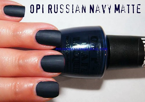 OPI Russian Navy Matte
