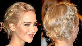 Jennifer Lawrence Hair Updo