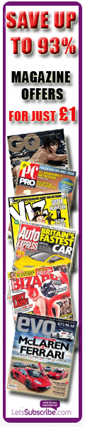 Save up to 93% on magazines.