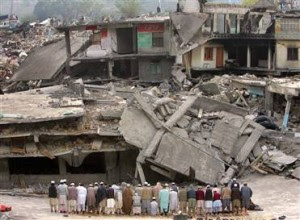 Balakot Mosque in Pakistan was completely destroyed in 2006 Earthquake
