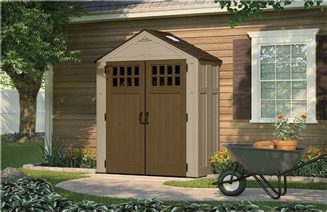 plastic shed  easy clean suncast everett    ft