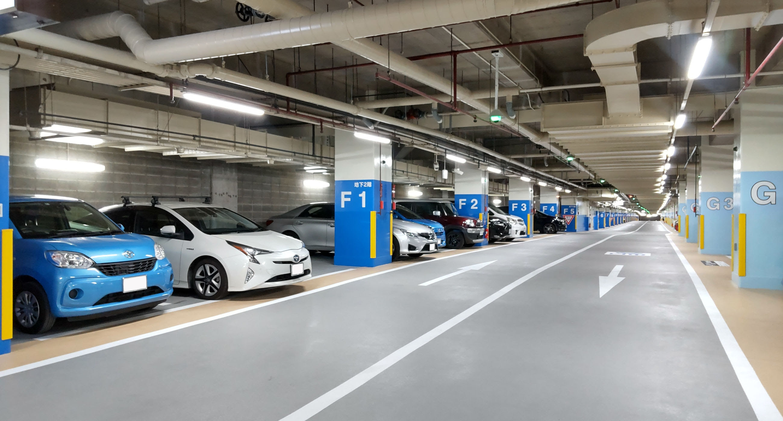 熊本市辛島公園地下駐車場 パスート24