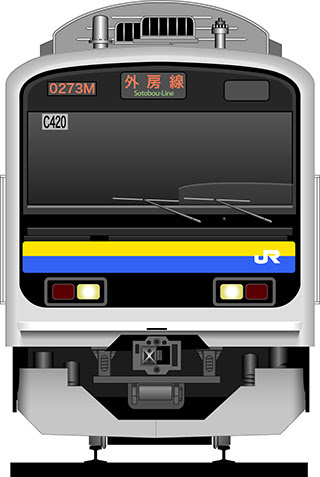 電車 正面