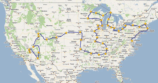 Tour Map