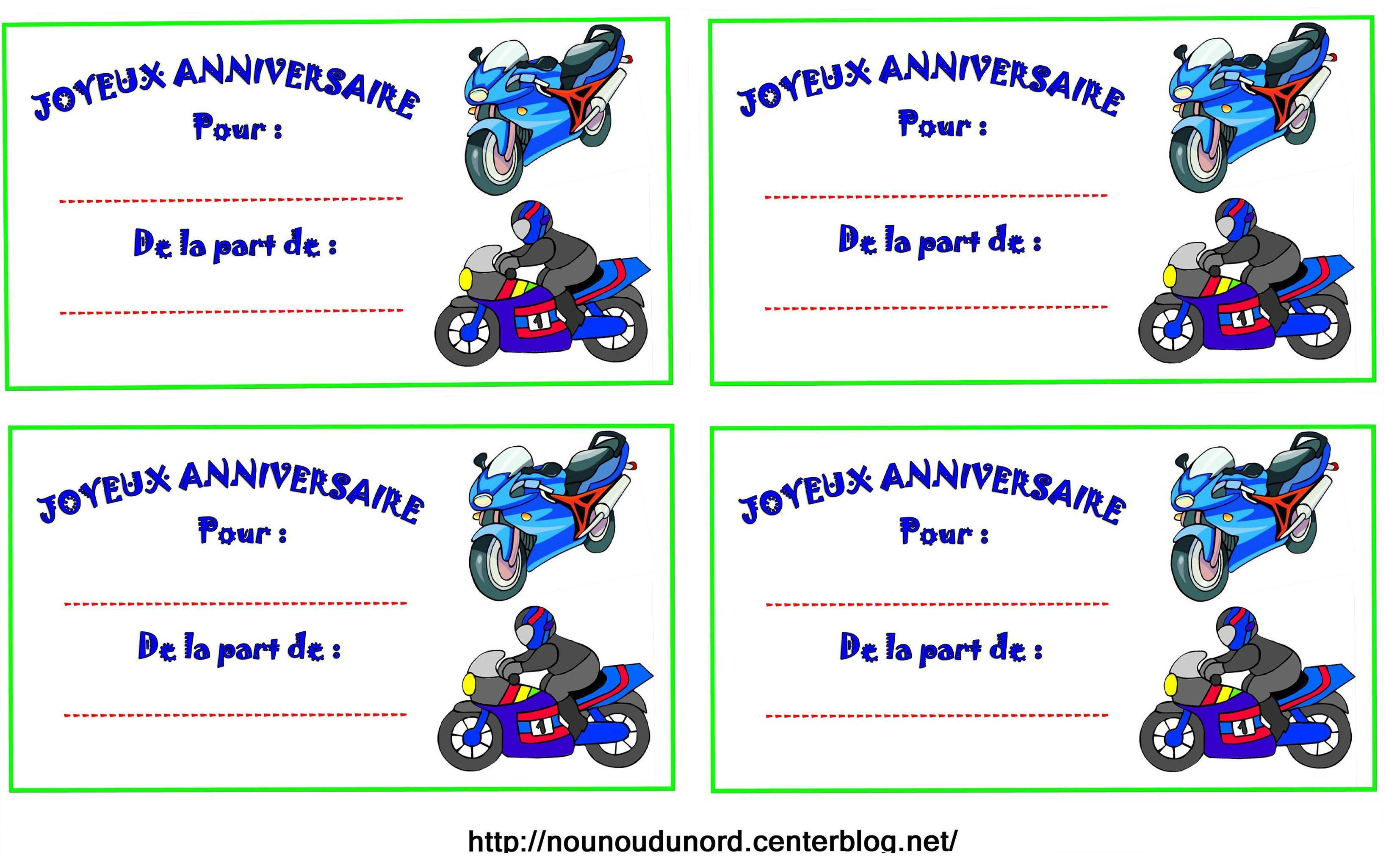 Etiquettes Moto pour les cadeaux d anniversaire Etiquettes Moto pour les cadeaux d anniversaire