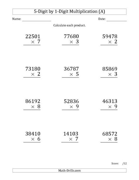  long multiplication worksheets mreichert kids worksheets