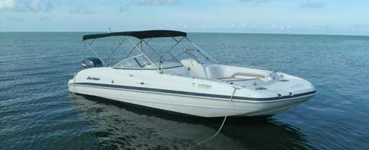 Pier 68 rents pontoon boats, fishing boats, kayaks in the Florida Keys -  cheapest rates for boat rentals in the Middle Fl Keys