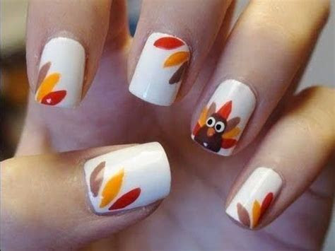 festive    thanksgiving nail art