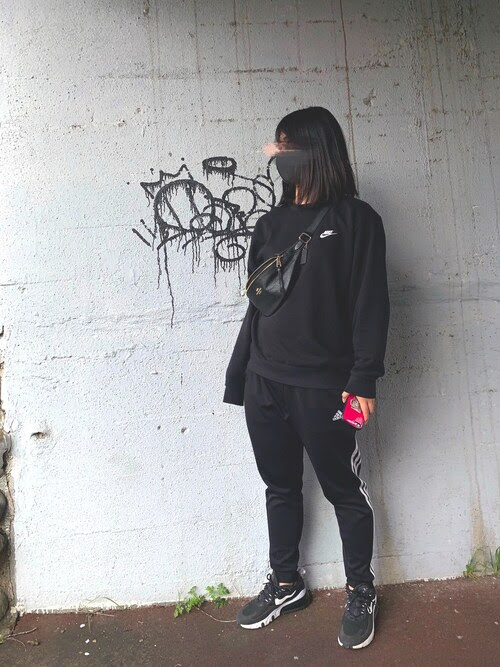 Sanachanman Nikeのスニーカーを使ったコーディネート Mnje