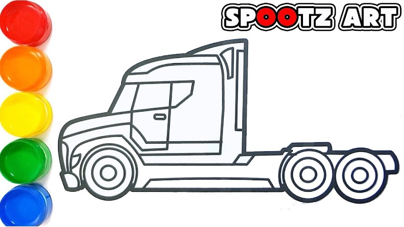 Konsep Populer Cara Mewarnai Truk, Yang Terbaru!