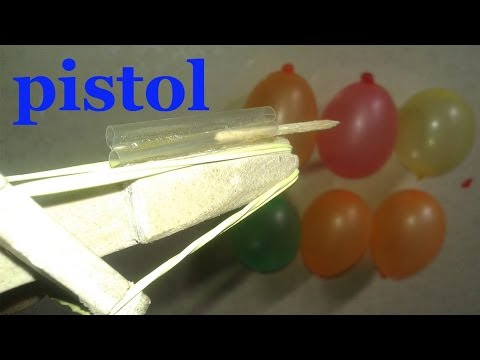How to make a hard board pistol