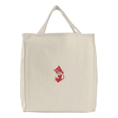 Halloween embroidered bags