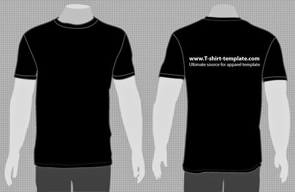 Modele T Shirt Photoshop Clip Art Library