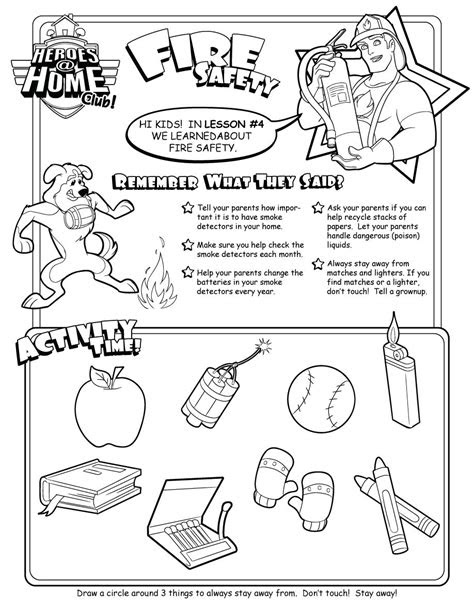  10 home safety worksheets pdf coo worksheets