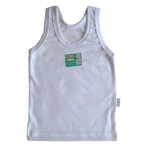 jual agree kids st kaos kutang singlet anak perempuan laki laki