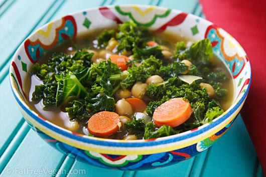 North African Chickpea and Kale Soup North African Chickpea and Kale Soup