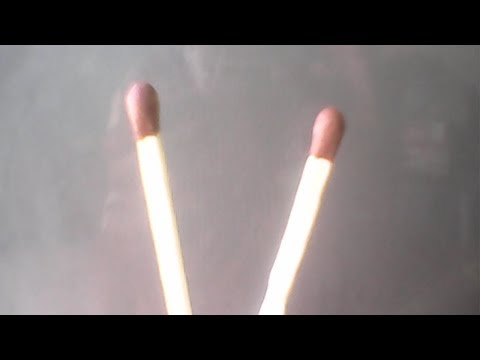 How to light a match 3 stick to 1fire