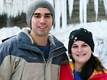 Troubled relationship: Neighbors said the couple, pictured here in December, could often be heard screaming and fighting 
