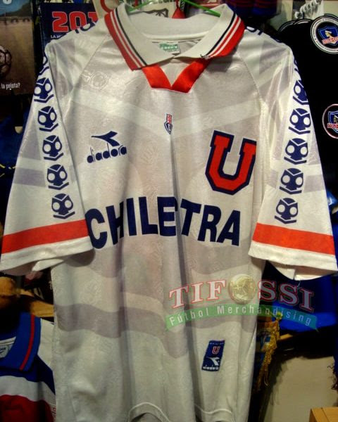 U De Chile 1996 Diadora Recambio Tifossi