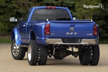 Dodge 3500 Cummins. The Ram BFT has a