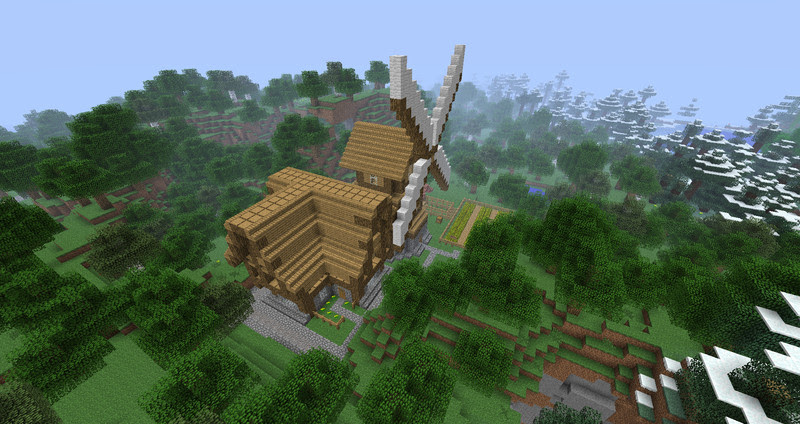 Minecraft: alter Bauernhof v 1.0 Maps Mod für Minecraft 
