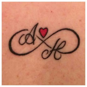 tattoo ideas for family initials Pin de kathy pettit en initial tattoos