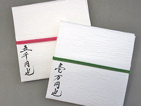 中袋が付いていない祝儀袋の金額の書き方